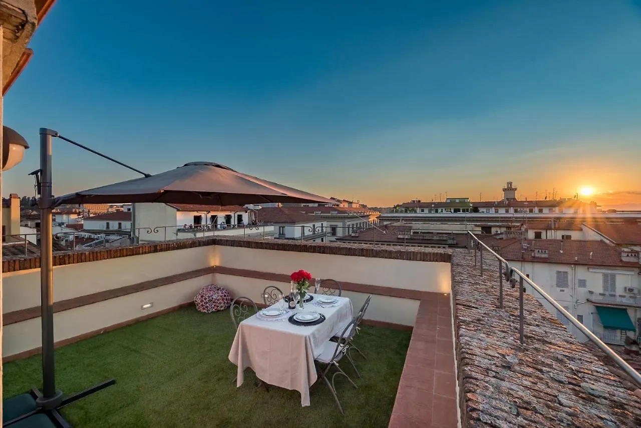 Unique Suite In Adimari'S Tower With Terrace Florence Apartment